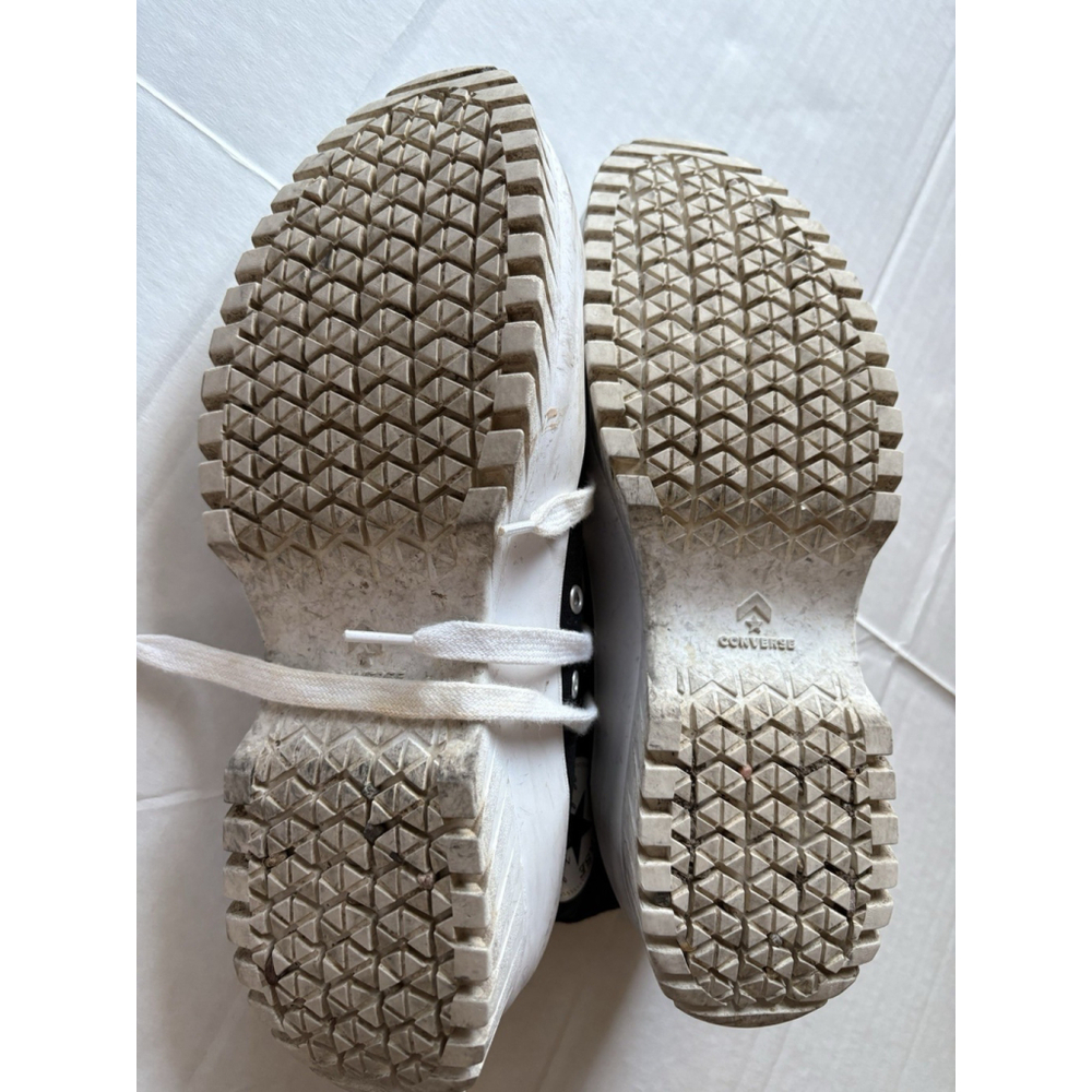Converse All Star Lugged Platform Womens Size 9 40 Shoes Black White Athletic - Picture 6 of 7